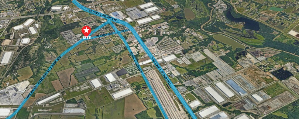 801 W Palestine St, Hutchins, TX à vendre - Photo du bâtiment - Image 2 de 4