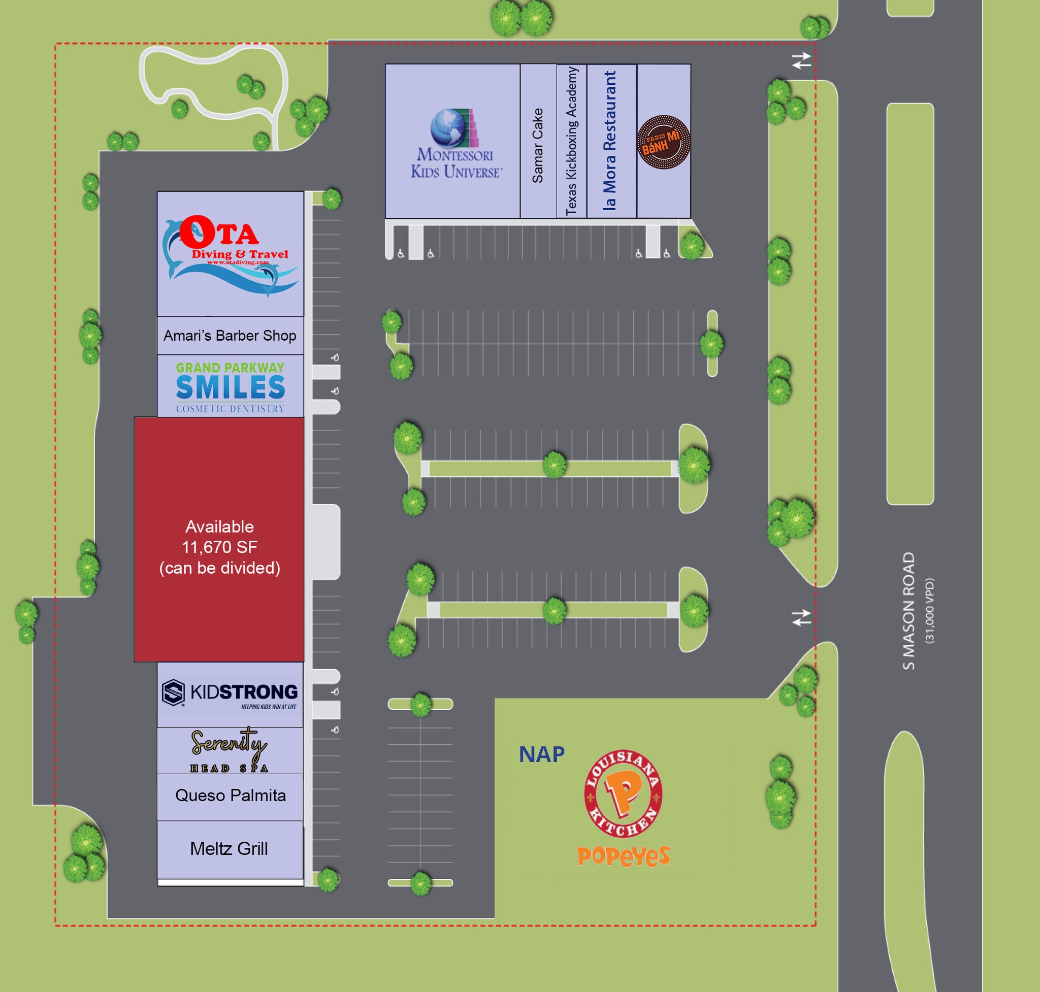 2004 S Mason Rd, Katy, TX for lease Site Plan- Image 1 of 1