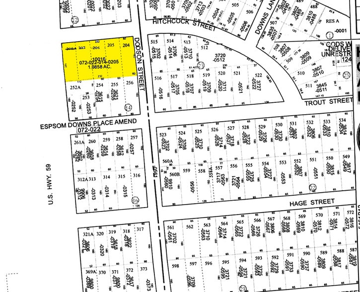 10016 N US 59 Hwy, Houston, TX for sale - Plat Map - Image 2 of 17
