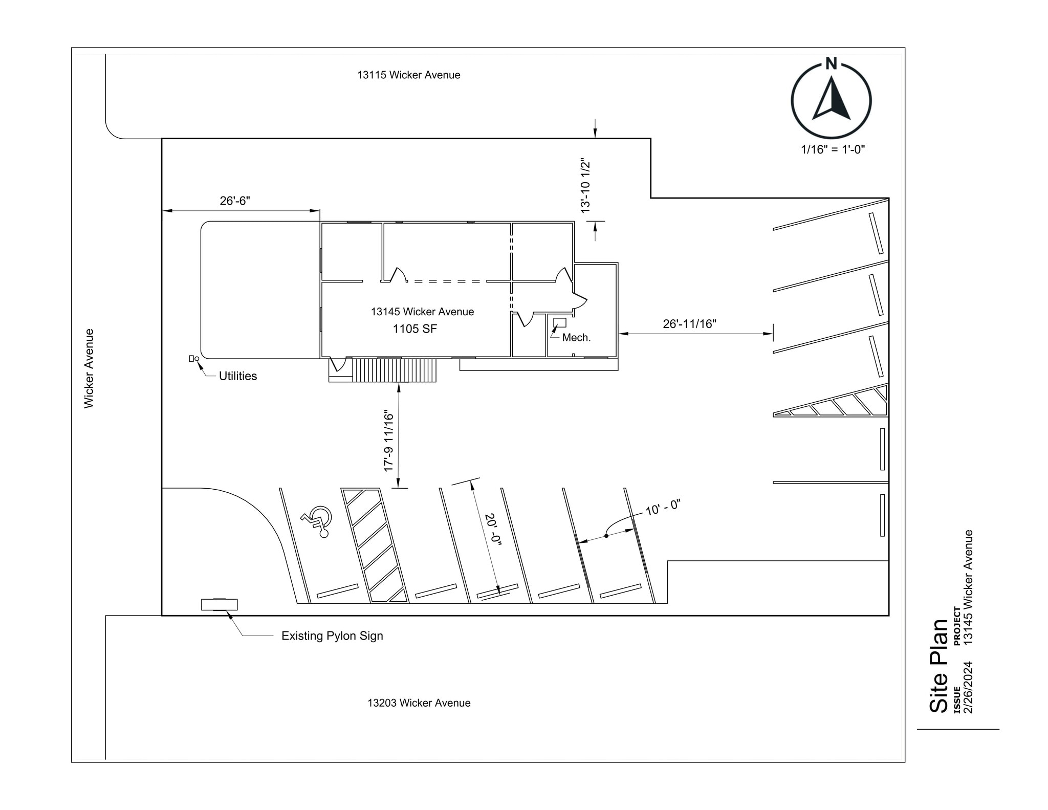 13145 Wicker Ave, Cedar Lake, IN for lease Site Plan- Image 1 of 1