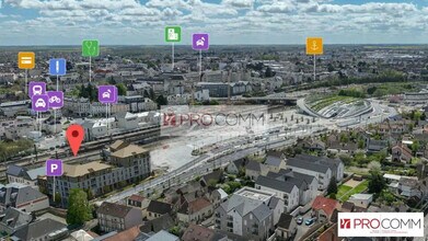 Chartres - Aérien  Vue de la carte