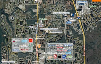 8009 Sweetwater Ranch Blvd, Estero, FL - Aérien  Vue de la carte