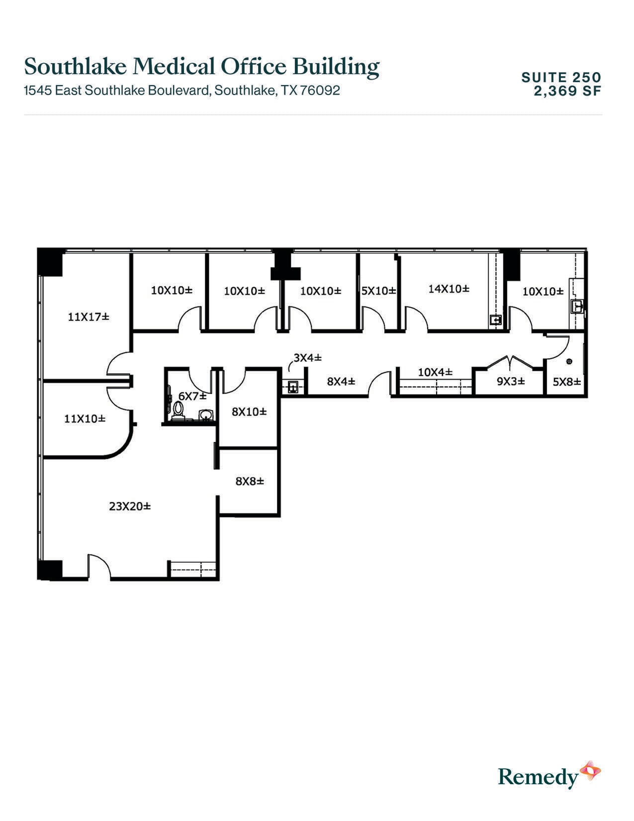 1545 E Southlake Blvd, Southlake, TX for lease Floor Plan- Image 1 of 1