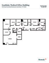 1545 E Southlake Blvd, Southlake, TX for lease Floor Plan- Image 1 of 1