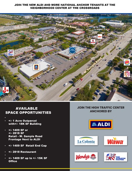 2301 W Sample Rd, Pompano Beach, FL à louer - Aérien - Image 1 de 8