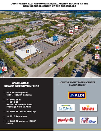 Plus de détails pour 2301 W Sample Rd, Pompano Beach, FL - Bureau, Commerce de détail à louer