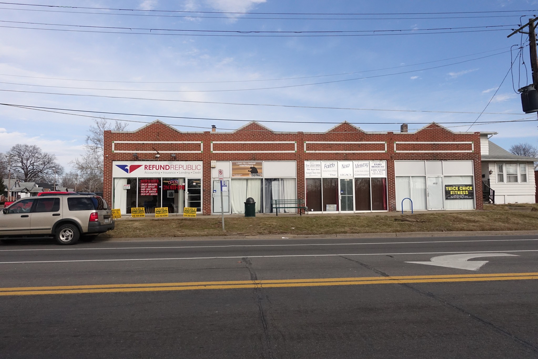 6715-6721 W Florissant Ave, Saint Louis, MO à vendre Photo du bâtiment- Image 1 de 1