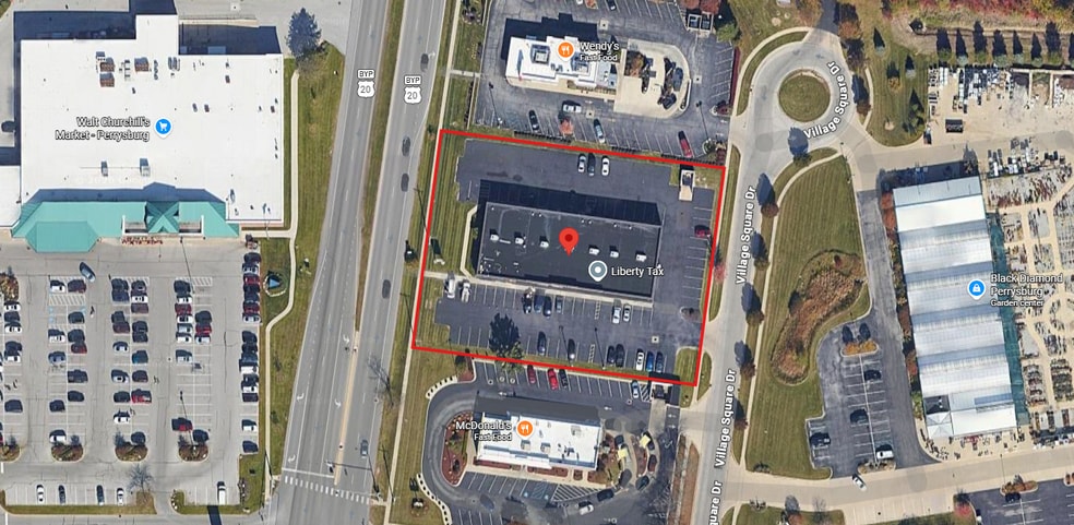 26580 Dixie Hwy, Perrysburg, OH for lease - Aerial - Image 2 of 3