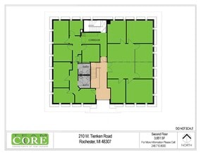 210 W Tienken Rd, Rochester Hills, MI for lease Floor Plan- Image 1 of 1