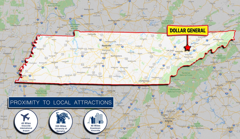 2258 Springvale Rd, Morristown, TN à vendre - Photo du bâtiment - Image 2 de 5
