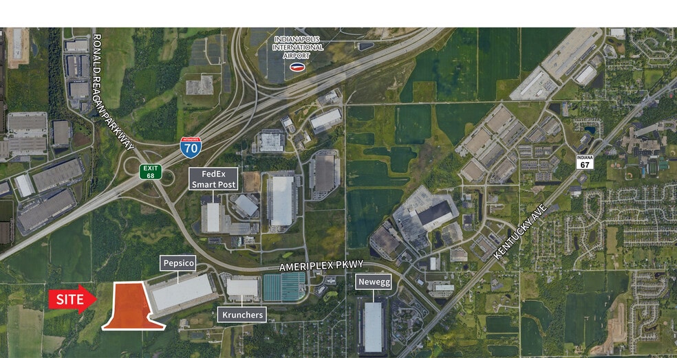 6100 S County Road 1075 E, Indianapolis, IN à louer - Photo du bâtiment - Image 2 de 2