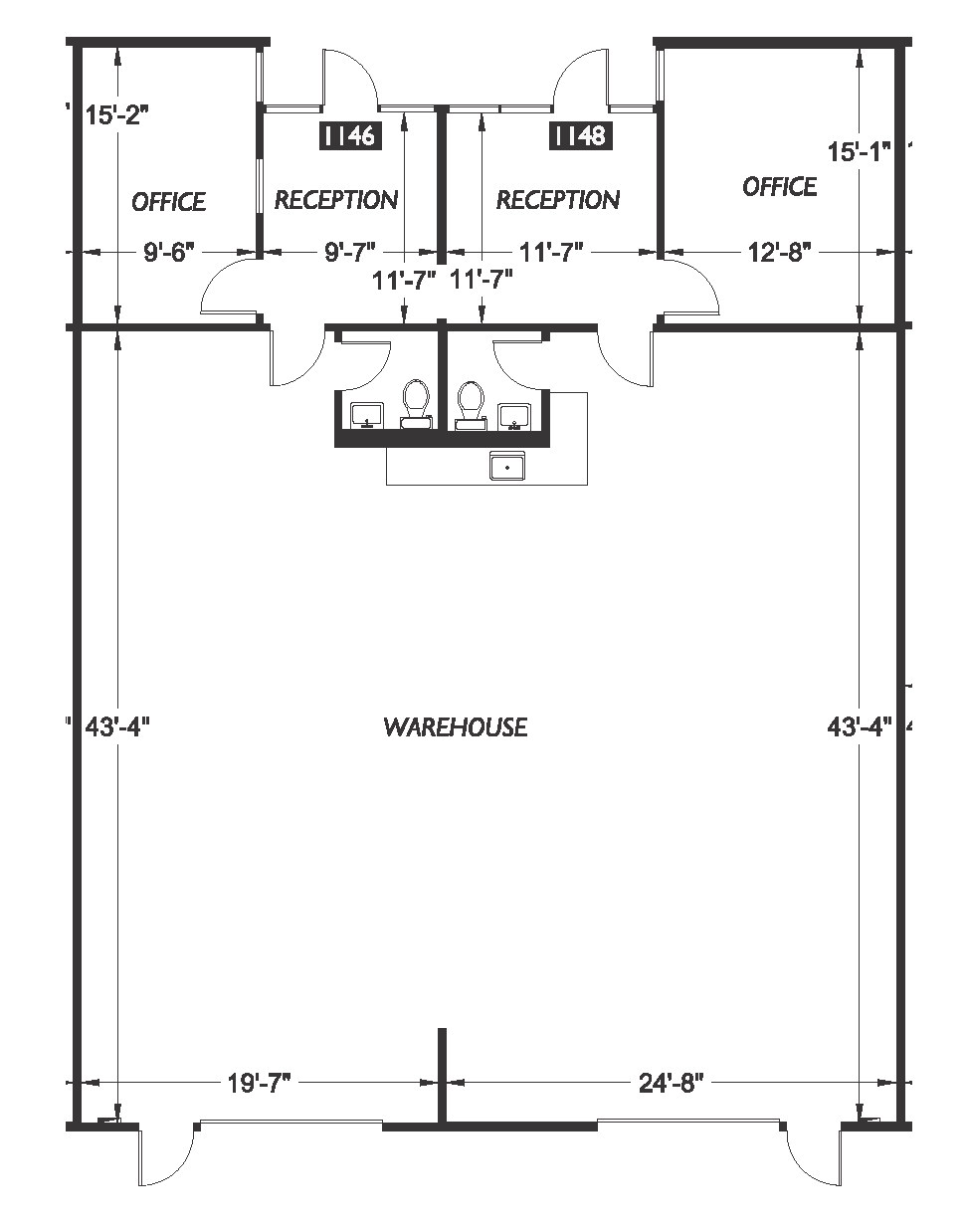 679-699 Strander Blvd, Tukwila, WA à louer Plan d’étage- Image 1 de 1