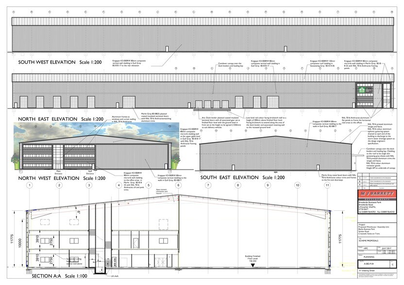 Blythe Business Park, Sandon Road, Stoke On Trent à louer - Plan de site - Image 2 de 3