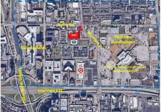 5444 Alpha Rd, Dallas, TX - AERIAL  map view - Image1