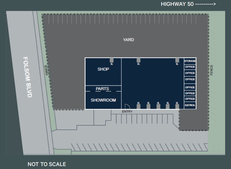 11361 Folsom Blvd, Rancho Cordova, CA for lease Site Plan- Image 1 of 1