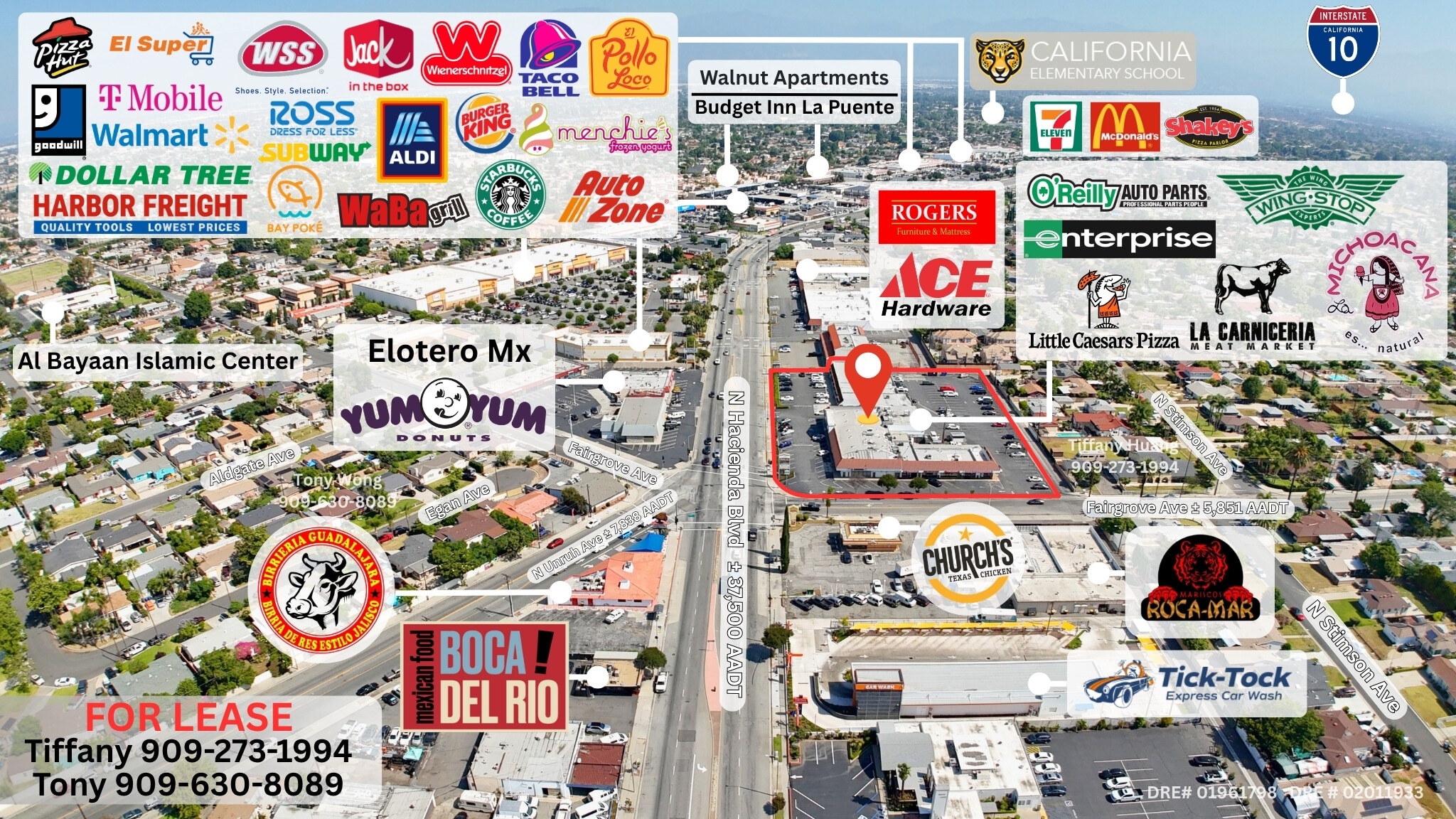 1200-1238 N Hacienda Blvd, La Puente, CA for lease Primary Photo- Image 1 of 25