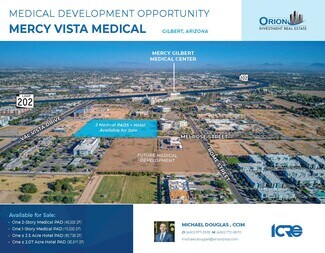 Plus de détails pour Mercy Vista Medical Development – Terrain à vendre, Gilbert, AZ