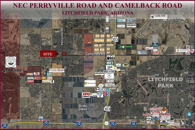 NEC Perryville Rd & Camelback Rd, Litchfield Park, AZ for lease Primary Photo- Image 1 of 5