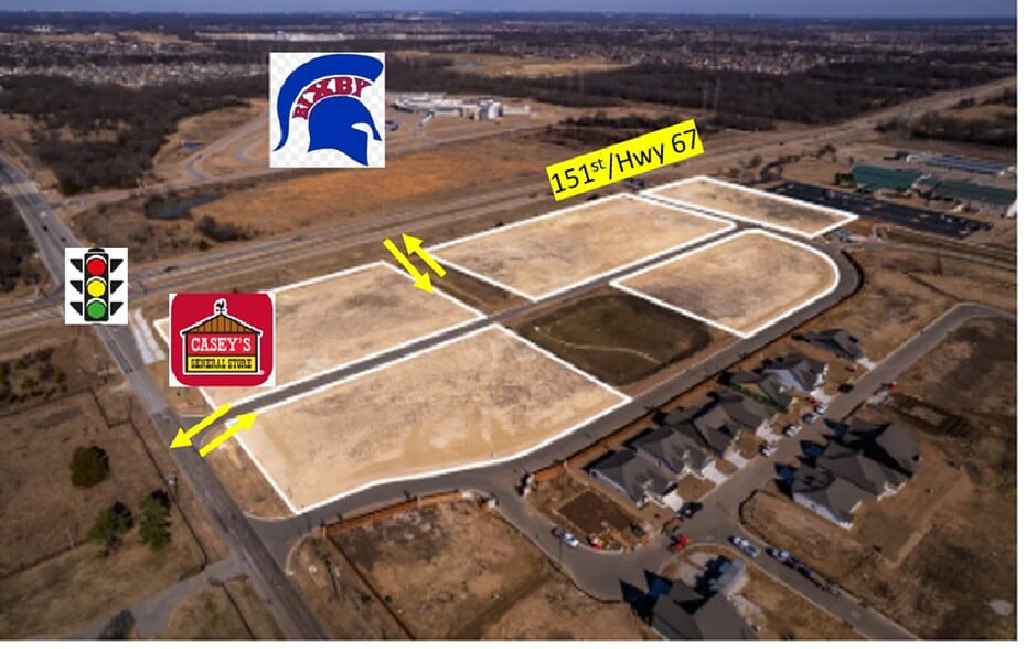 SEC 151st & Harvard, Bixby, OK for sale - Building Photo - Image 2 of 5