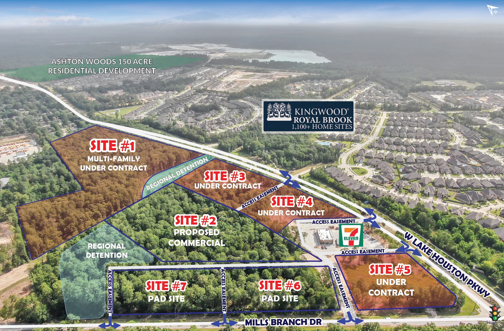 0 W Lake Houston Pkwy, Kingwood, TX à vendre Photo principale- Image 1 de 5