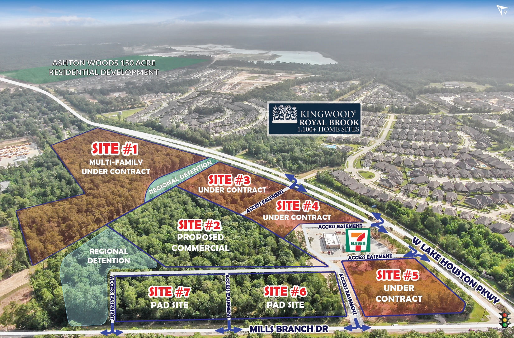 0 W Lake Houston Pkwy, Kingwood, TX for sale Primary Photo- Image 1 of 5