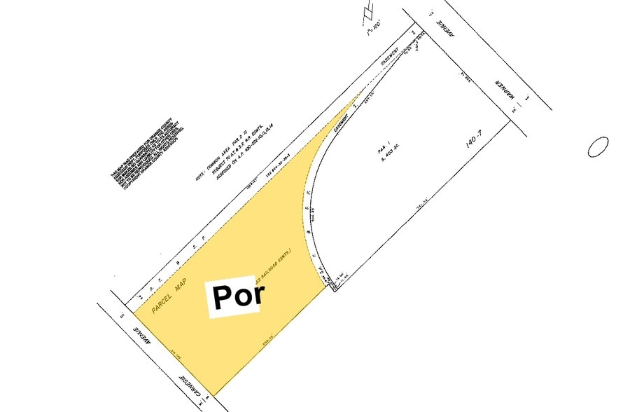 1901 E Carnegie Ave, Santa Ana, CA for sale - Plat Map - Image 2 of 6