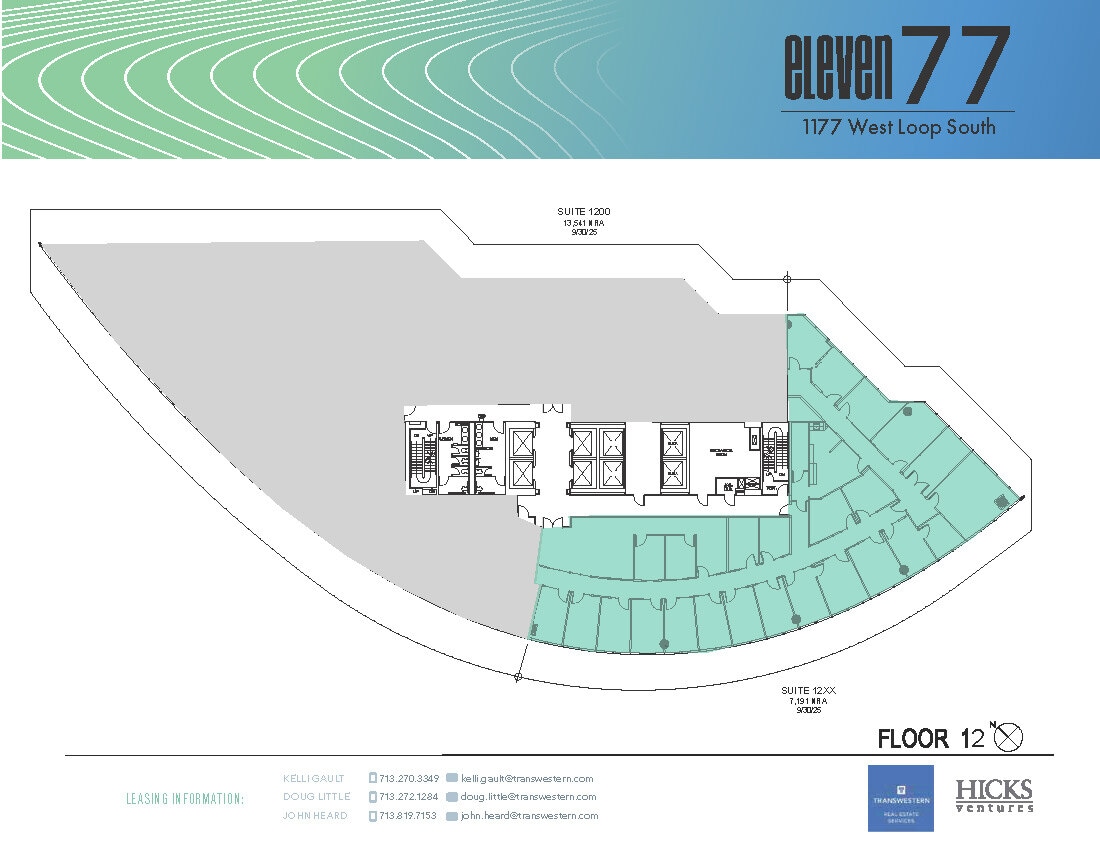 1177 West Loop S, Houston, TX à louer Plan d’étage- Image 1 de 1