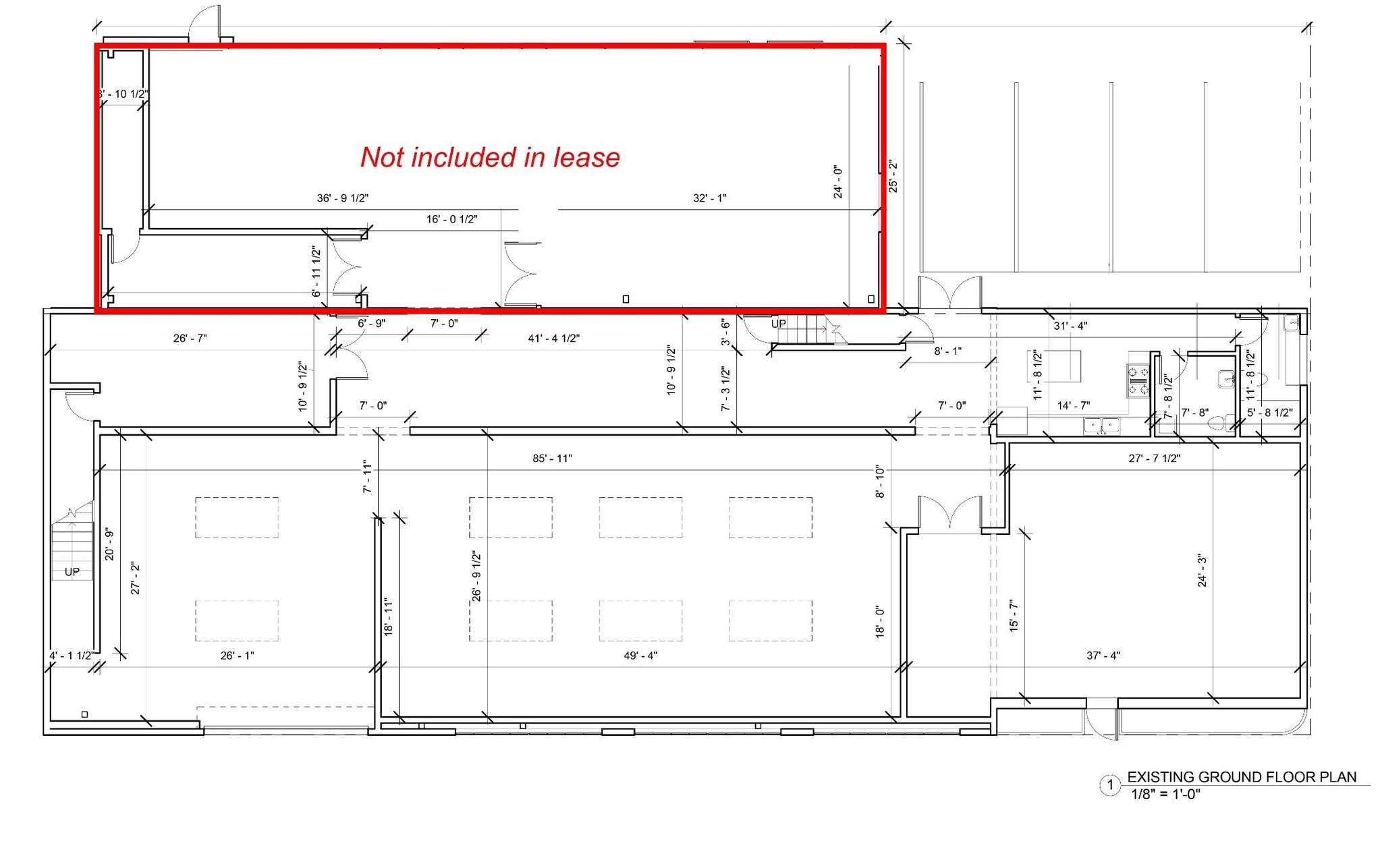 3783 Union Pacific Ave, Los Angeles, CA à louer Plan d’étage- Image 1 de 12