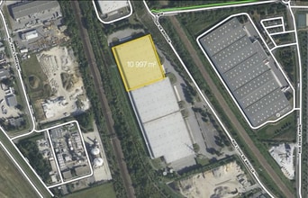 Industriel dans Moissy-Cramayel à louer Plan de site- Image 1 de 1