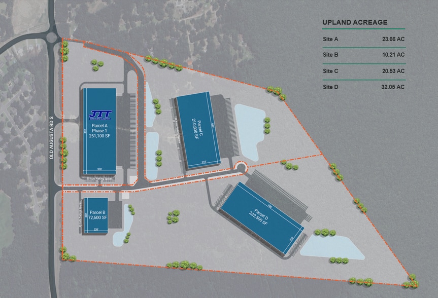 0 Old Augusta Rd, Rincon, GA for lease - Site Plan - Image 3 of 3