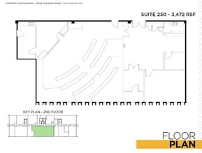6043 Hudson Rd, Woodbury, MN à louer Plan d’étage- Image 1 de 1