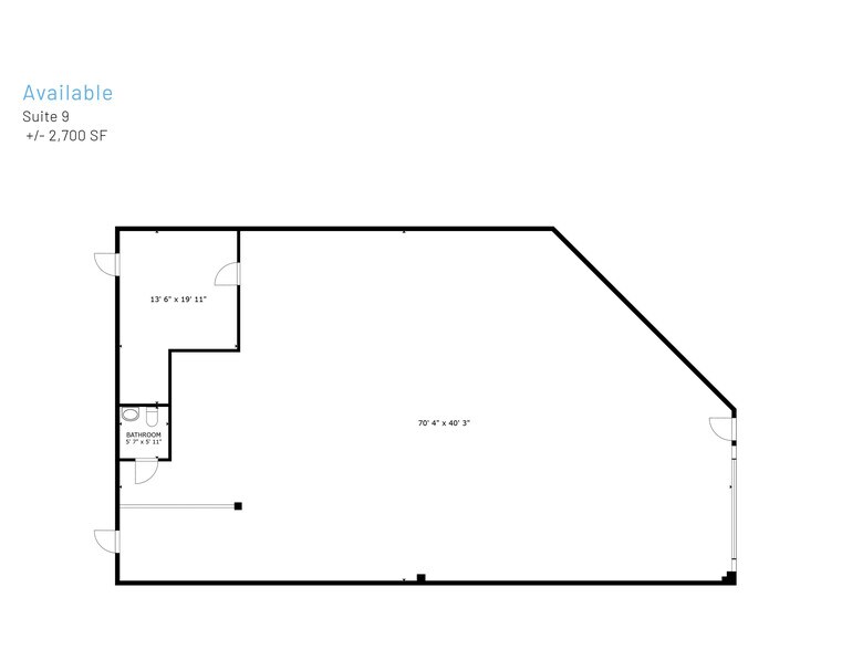 10901 University City Blvd, Charlotte, NC à louer - Plan d’étage - Image 2 de 6