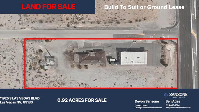 Plus de détails pour 11925 S Las Vegas Blvd, Las Vegas, NV - Commerce de détail à vendre