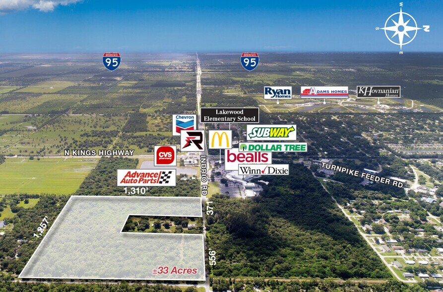 7075 Indrio Rd, Fort Pierce, FL à vendre - Photo du bâtiment - Image 2 de 6