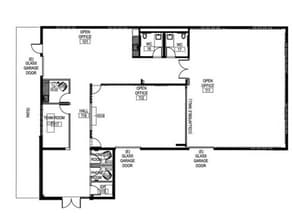 4095-4115 Redwood Ave, Marina Del Rey, CA à louer Plan d’étage- Image 1 de 1