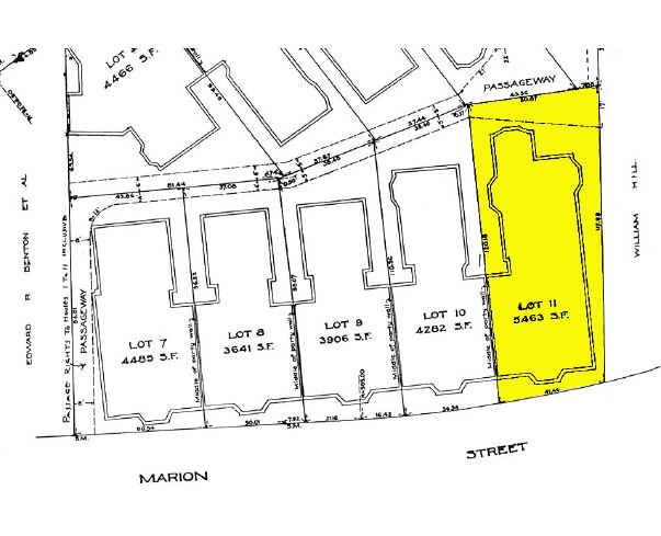 89 Marion St, Brookline, MA for sale - Plat Map - Image 3 of 3