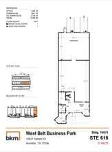 10631 Harwin Dr, Houston, TX for lease Floor Plan- Image 1 of 1