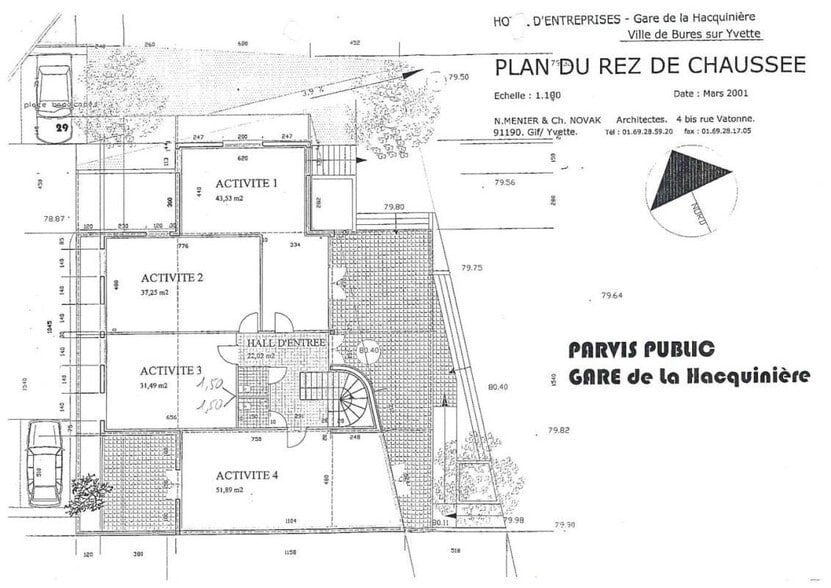 Office in Bures-sur-Yvette for lease - Floor Plan - Image 2 of 5