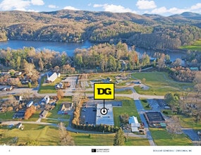 1226-1242 Old US 25 Hwy, Zirconia, NC - AERIAL  map view - Image1