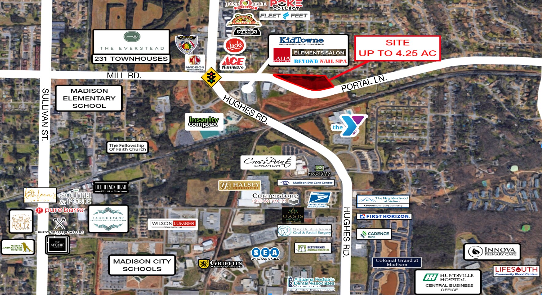 Hughes Rd & Portal Ln, Madison, AL for sale Building Photo- Image 1 of 2