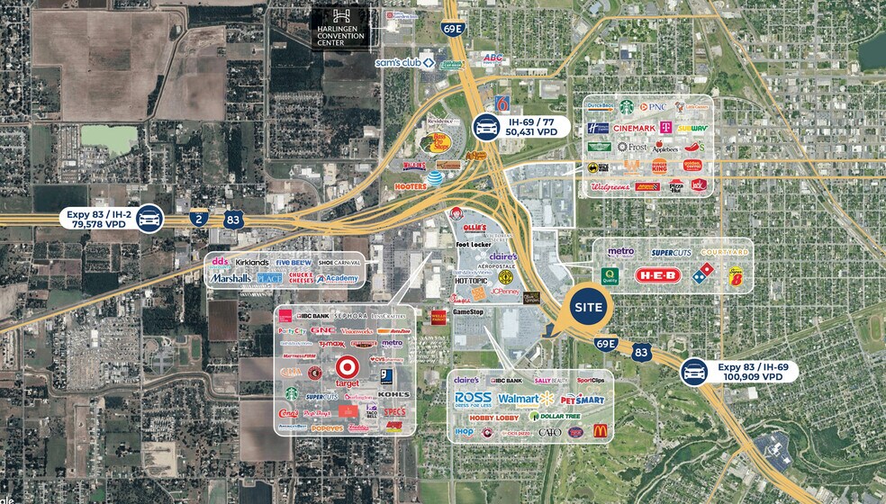 1208 S Expressway 83, Harlingen, TX for lease - Building Photo - Image 2 of 3