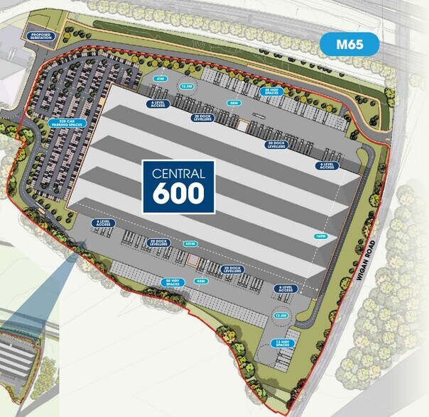 Central Dr, Preston à vendre - Plan de site - Image 2 de 4