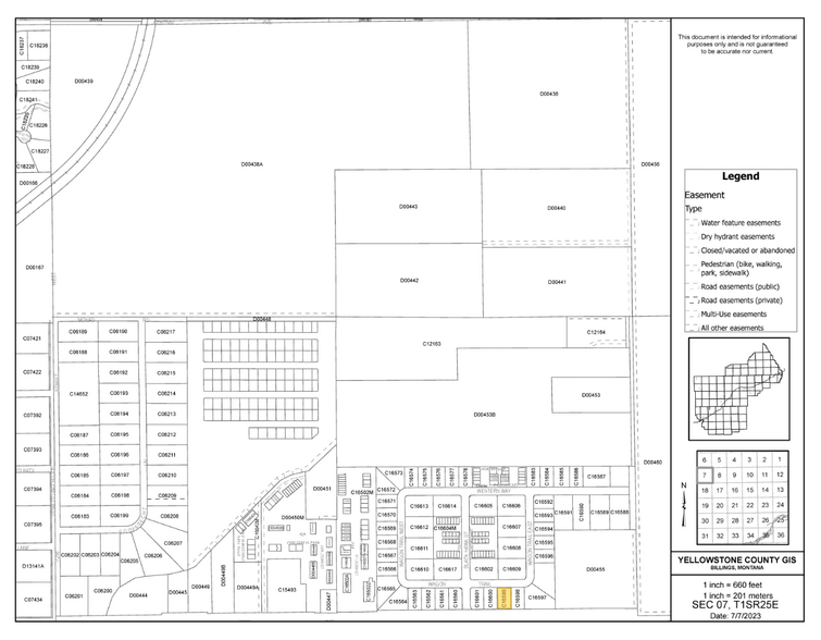 6508 Wagon Trl, Billings, MT à vendre - Plan cadastral - Image 2 de 2