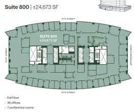 555 12th St, Oakland, CA for lease Floor Plan- Image 1 of 1