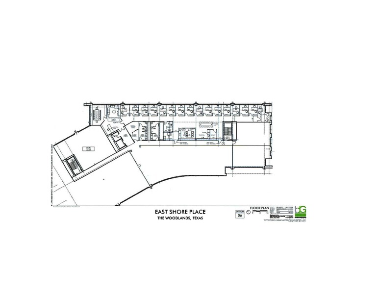 207 E Shore Dr, The Woodlands, TX for lease - Floor Plan - Image 2 of 8