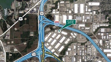 2611 Regent Blvd, Irving, TX - AERIAL  map view