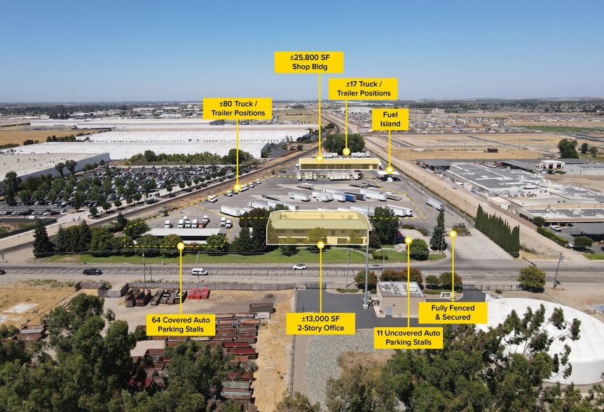 2577 W Yosemite Ave, Manteca, CA for lease - Building Photo - Image 2 of 5