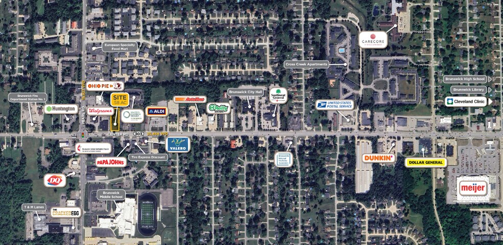 4277 Center Rd, Brunswick, OH à vendre - Photo du bâtiment - Image 2 de 11