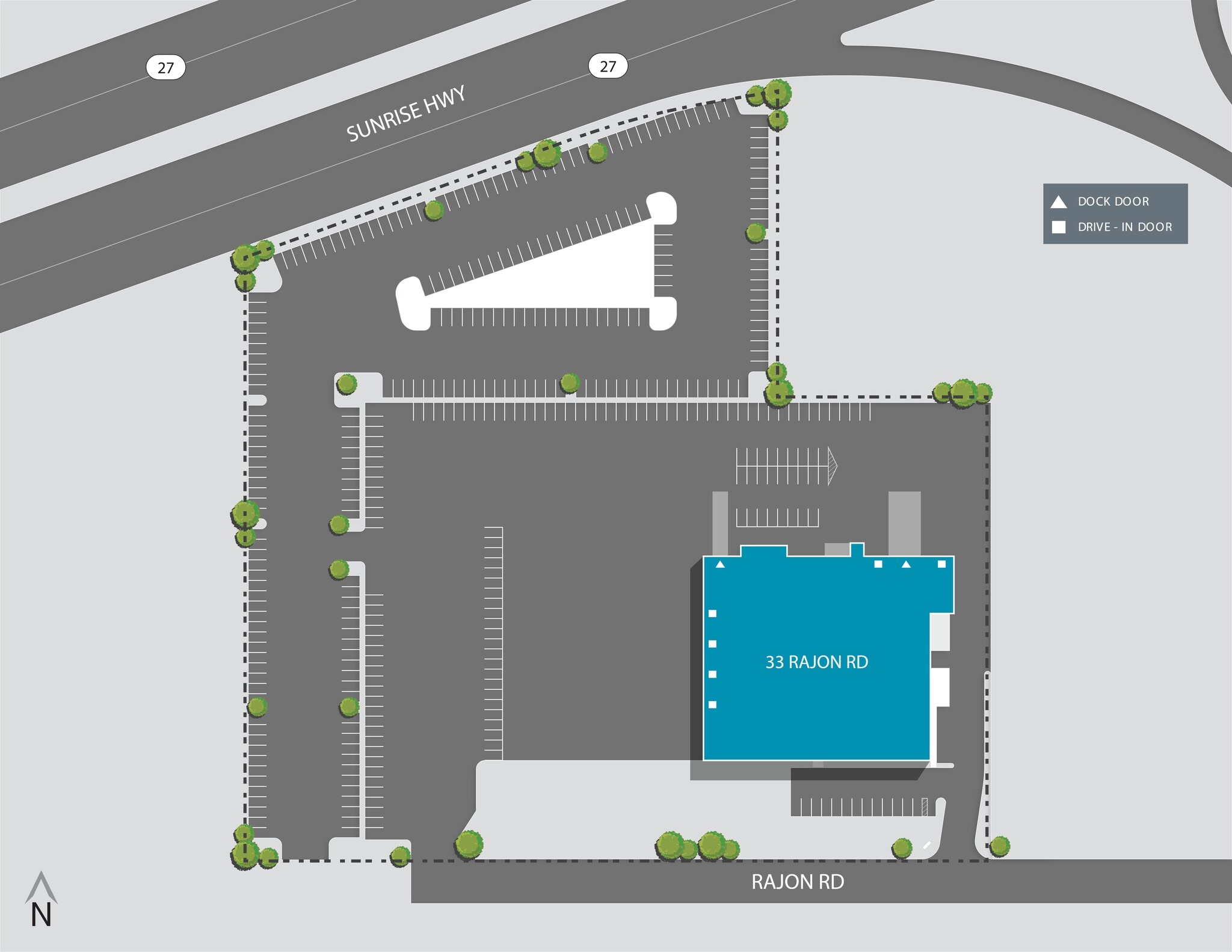 33 Rajon Rd, Bayport, NY for lease Site Plan- Image 1 of 2