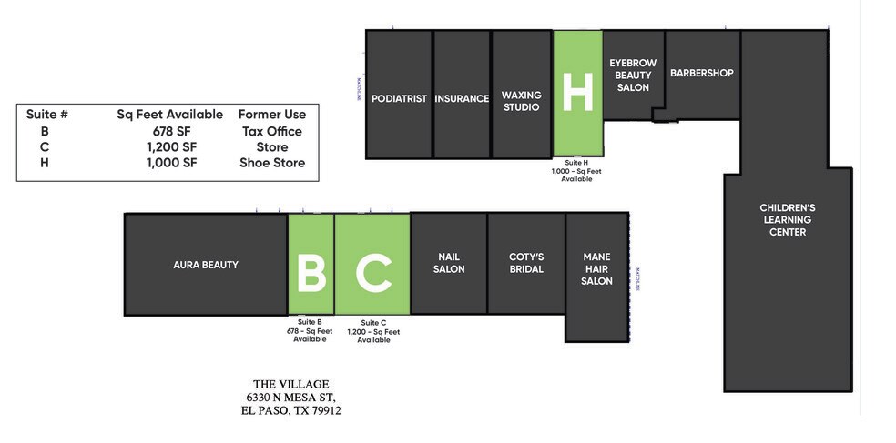 6330 Mesa St, El Paso, TX for lease - Building Photo - Image 2 of 7